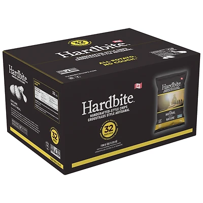 Hardbite Medium Pack All Natural Chips - 32x32g