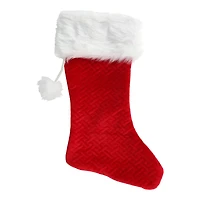 Danson PLUSH STOCKING in Red