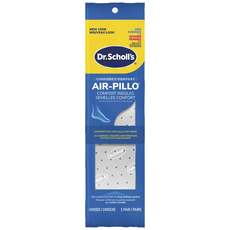 Dr. Scholl's Air-Pillo Cushioning Comfort Insoles - Unisex - 1 pair