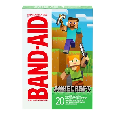 JJ BAND-AID DECO MINECRAFT 20'S