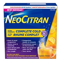 NeoCitran Total Flu Ultra Strength Night Powder - Lemon - 10's