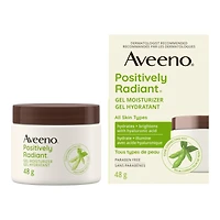 Aveeno Positively Radiant Gel Moisturizer - 48g