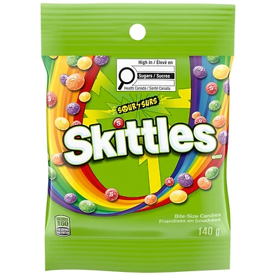 SKITTLES SOUR 140G