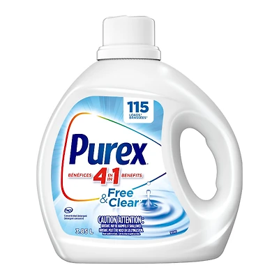 PUREX DETERGENT FREE CLEAR
