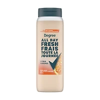 DEGREE BODYWASH FRESH CITRUS 600ML