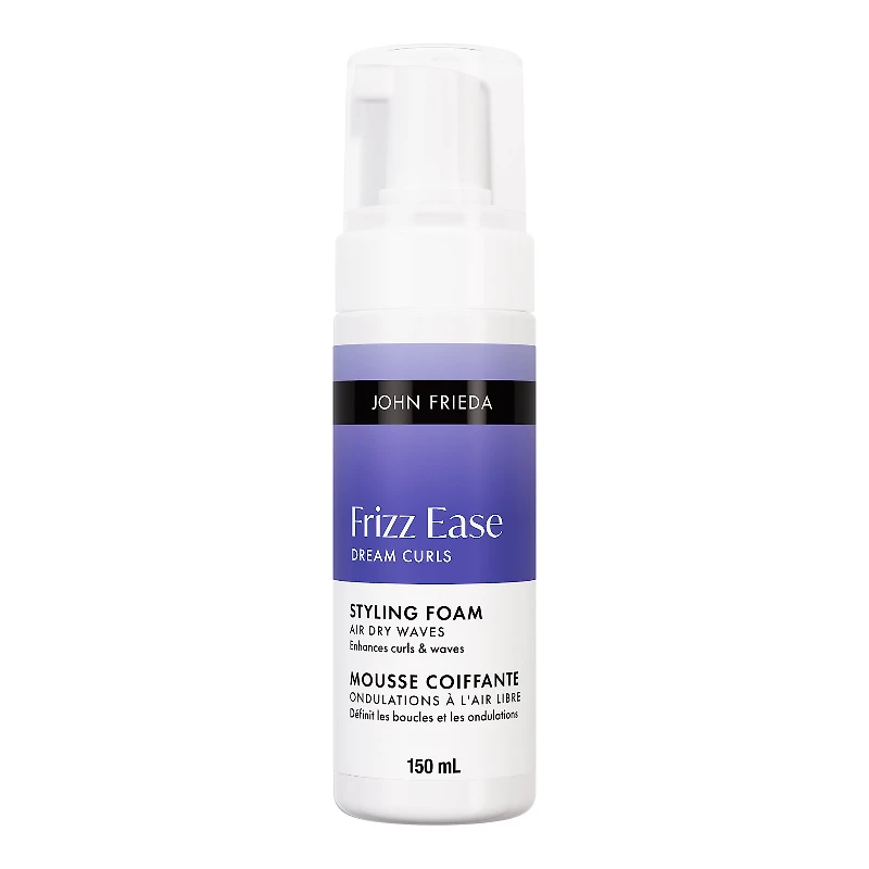John Frieda Frizz Ease Dream Curls Air Dry Waves Styling Foam - 150ml