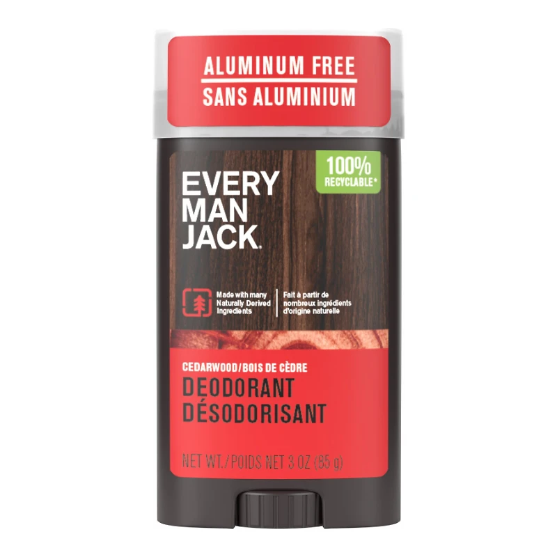 Every Man Jack Deodorant - Cedarwood - 85g
