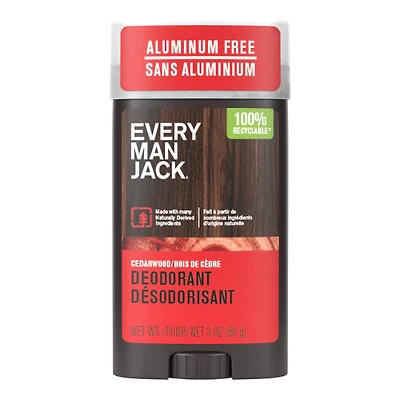 Every Man Jack Deodorant - Cedarwood - 85g