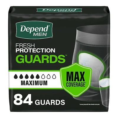 Depend Men Guards Size 52s