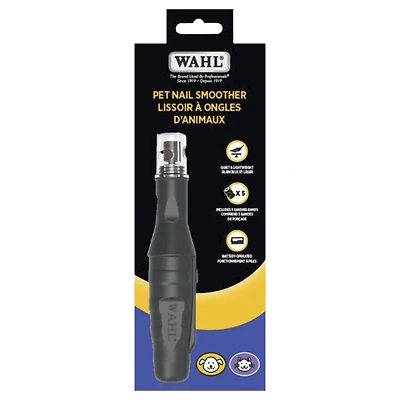 WAHL PET NAIL SMOOTHER in Black