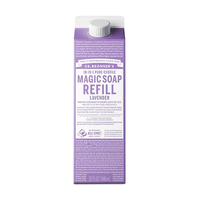 DR BRONNER'S LIQ SOAP LVNDR 946ML/REFIL