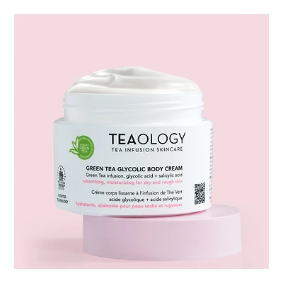 TEAOLOGY GLYC BODY CR GR TEA 260ML