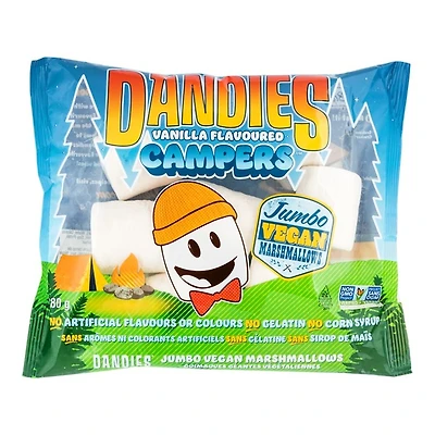 Dandies Jumbo Vanilla Flavoured Marshmallows - 280g