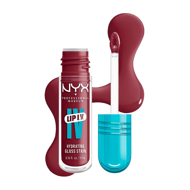 NYX WET SHOT IV COLOUR LIP BUBBLEGUM in Red