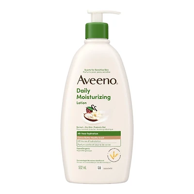 AVEENO DAILY MOIST LTN COCOA 532ML