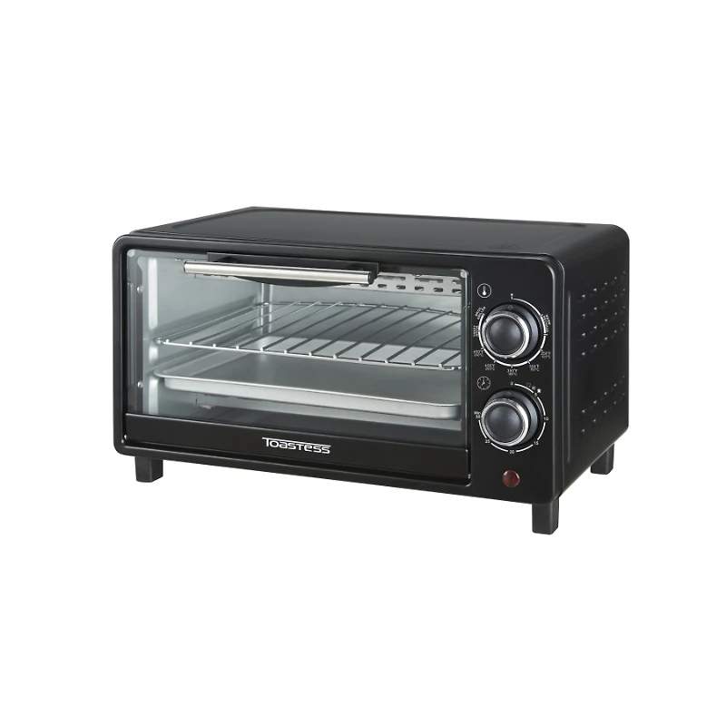 TOASTESS S/S TOASTER OVEN in Black
