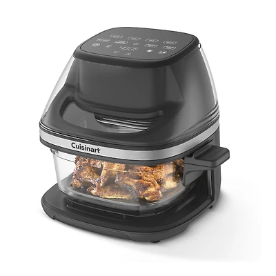 CUISINART GLASS AIR FRYER in Black
