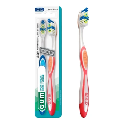 Gum Tooth &Tongue Toothbrush Size MED