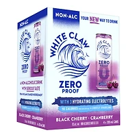 CLAW ZERO BLACK CHERRY 4X355ML in White