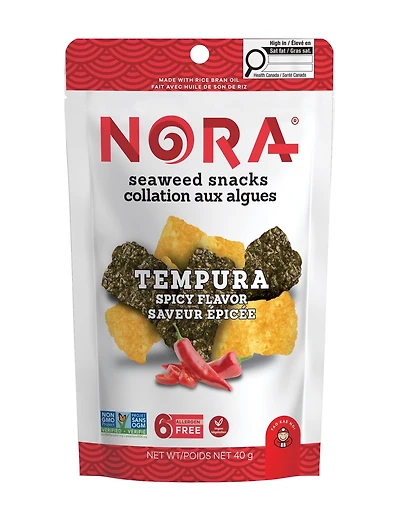 Nora Seaweed Snacks - Spicy Tempura - 45g
