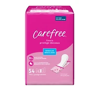 Carefree Body Shape Acti-Fresh Regular Pantiliner - Unscented - 54s