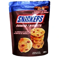 SNICKERS CHOC CHIP COOKIES 198G