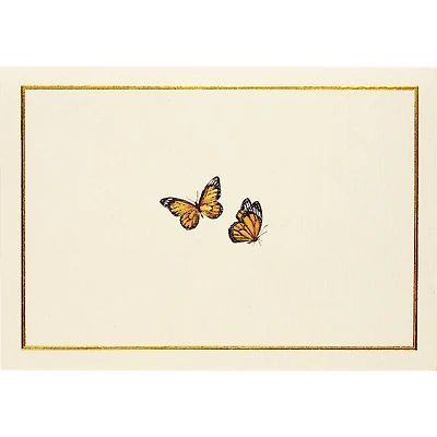 P/PAUPER BUTTERFLY NOTE CARD