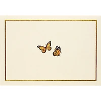 P/PAUPER BUTTERFLY NOTE CARD