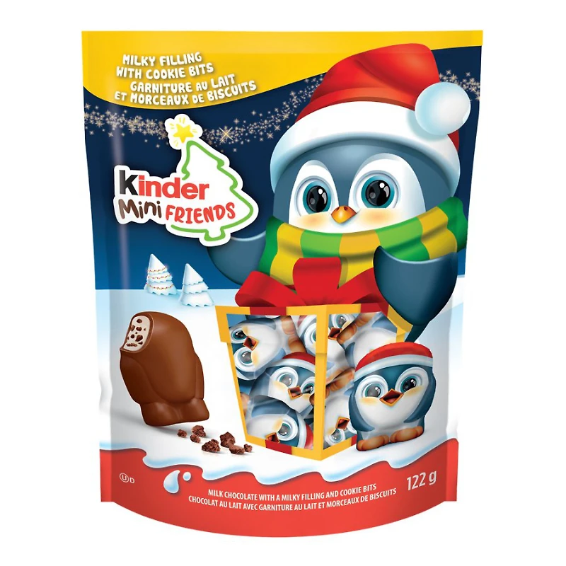 Kinder Mini Friends - Milky Filling with Cookie Bits - 20 piece / 122g