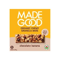 Made Good Chocolate Banana Granola Bar - 5pk/120g