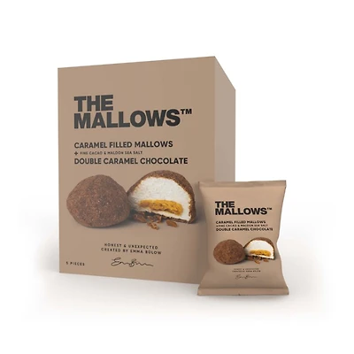 MALLOWS DOUBLE CARAMEL CHOC 5X16G