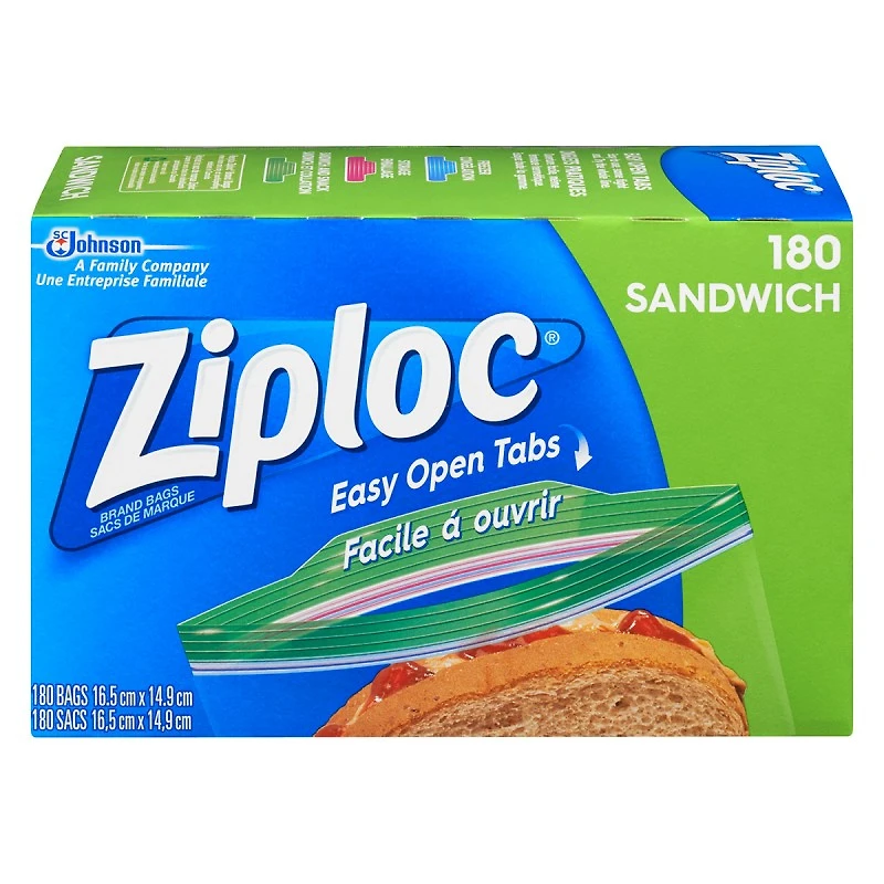 ZIPLOC SANDWICH BAGS VALUE