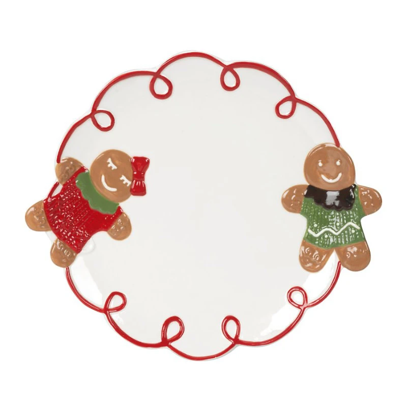 COLLECTION GINGERBREAD PLATE