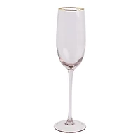 BROOKLYN STEEL RIM FLUTE in Gold