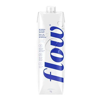 Flow Naturally Alkaline Spring Water - 1L