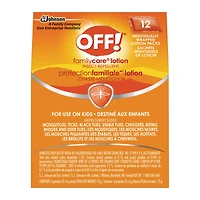 Off Familycare Lotion Pouch - 12s