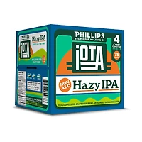 Phillips Iota Non Alcoholic Hazy IPA - 4 x 355ml
