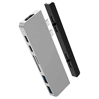 HYPERDRIVE DUO 7IN2 USBC HUB HD28C-SILVE