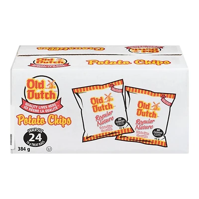 Old Dutch Potato Chips Original - 24s
