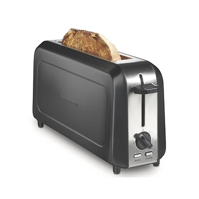 H/B LONG SLOT TOASTER in Silver