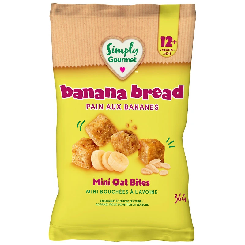 S/GOURMET OAT BITES BN/BREAD 36G