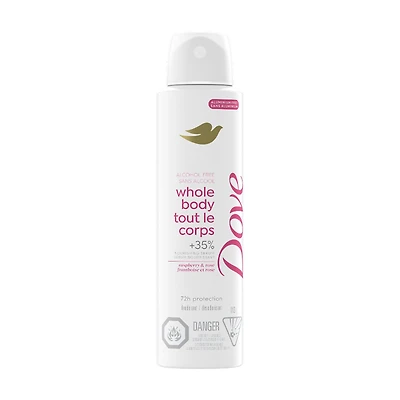 DOVE DEO WB SPRAY RSPBY ROSE 113G