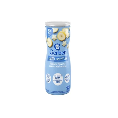 Gerber Toddler Snacks Puffs - Banana - 42g