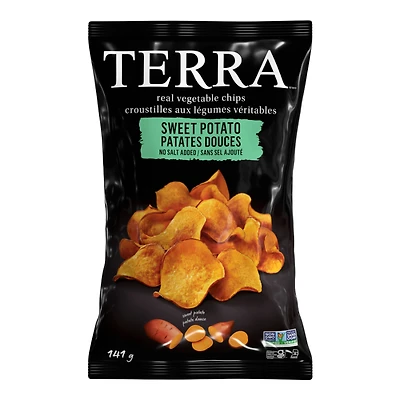 Terra Chips Plain Sweet Potato Chips - 141g