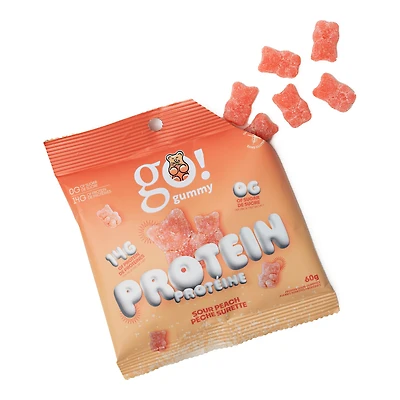 GO NUTRITION GUMMY 60G in Peach