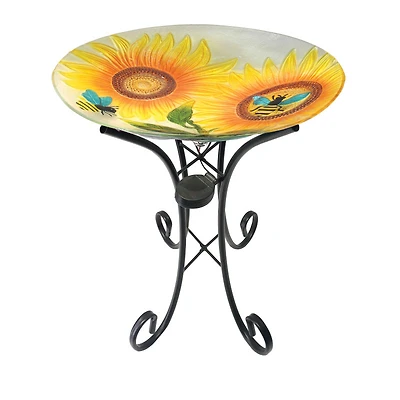 Collection by London Drugs Solar Birdbath