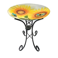 Collection by London Drugs Solar Birdbath