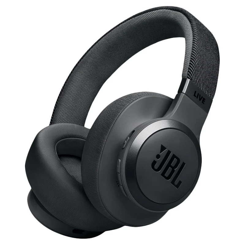 JBL LIVE 770NC Wireless Headphones - Black - JBLLIVE770NCBLKAM
