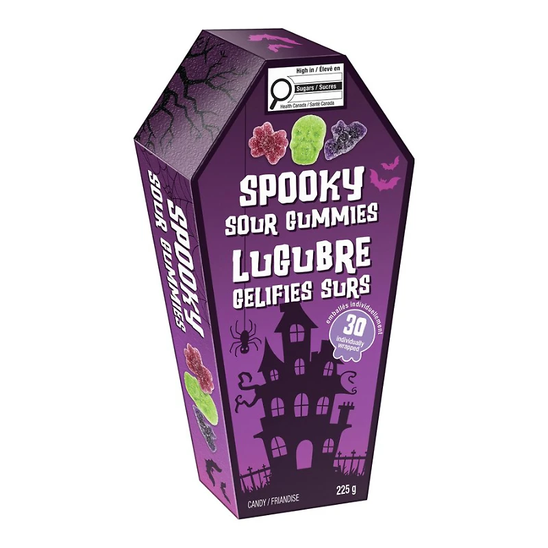 SPOOKY HALLOWEEN GUMMIES COF 30S 225G