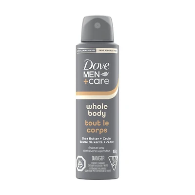 DOVE MEN DEO WB SPRAY SHEA 113G